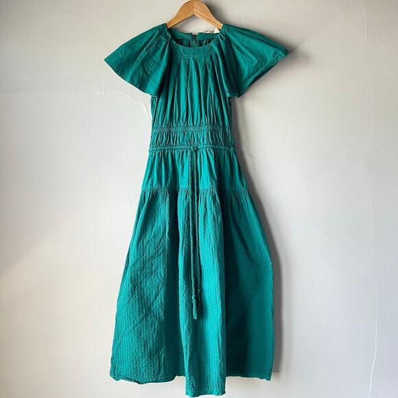 Ulla Johnson Darlene in Verdigris Dress Size 4 - Picture 9 of 15